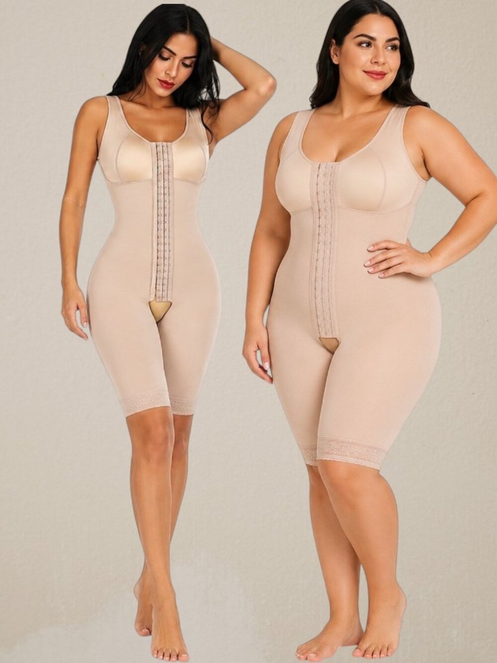 Superfit Fajas High Compression Bodysuit Figure Sculpting Tummy Tuck Support